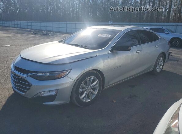 1G1ZD5ST9MF063187 2021 CHEVROLET MALIBU Серебряный Передняя левая четверть