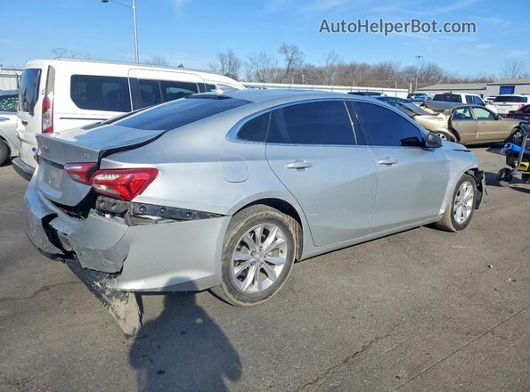 1G1ZD5ST9MF063187 2021 CHEVROLET MALIBU Серебряный Задняя правая четверть