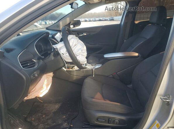 1G1ZD5ST9MF063187 2021 CHEVROLET MALIBU Серебряный Вид салона спереди