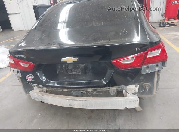 1G1ZD5STXJF124462 2018 CHEVROLET MALIBU Черный Вид спереди