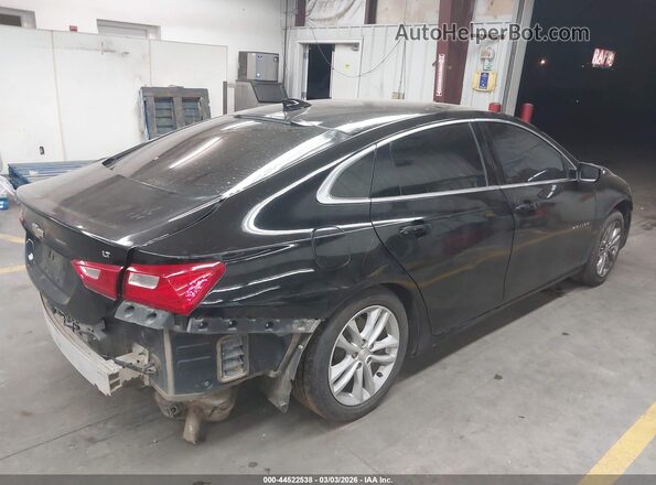 1G1ZD5STXJF124462 2018 CHEVROLET MALIBU Черный Задняя правая четверть