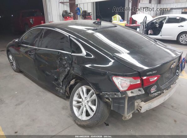 1G1ZD5STXJF124462 2018 CHEVROLET MALIBU Черный Задняя левая четверть