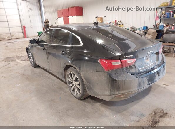 1G1ZE5ST2HF199857 2017 CHEVROLET MALIBU Черный Задняя левая четверть