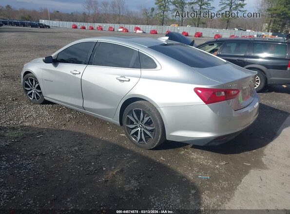 1G1ZE5ST4HF173003 2017 CHEVROLET MALIBU Серебряный Задняя левая четверть
