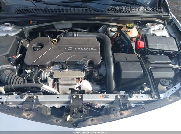 1G1ZE5ST4HF173003 2017 CHEVROLET MALIBU Серебряный Вид сзади