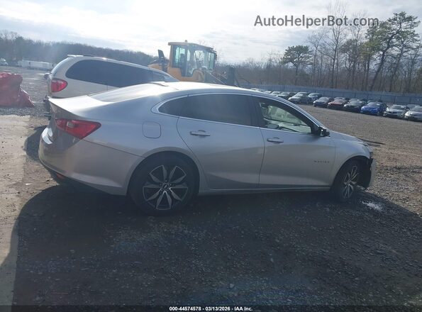 1G1ZE5ST4HF173003 2017 CHEVROLET MALIBU Серебряный Вид задней части салона