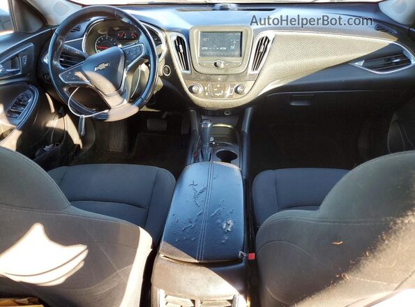 1G1ZE5ST7GF301166 2016 CHEVROLET MALIBU Silver Widok deski rozdzielczej