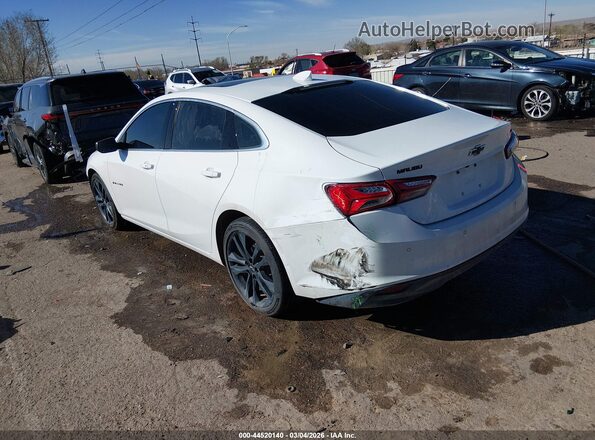 1G1ZE5STXSF138652 2025 CHEVROLET MALIBU White Trasero izquierdo
