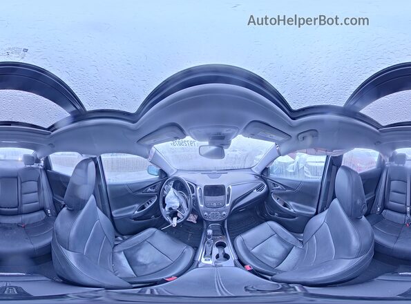 1G1ZE5SX2MF044531 2021 CHEVROLET MALIBU Черный Панорамный вид салона 360°