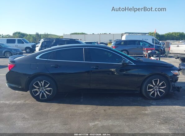 1G1ZG5ST6NF208775 2022 CHEVROLET MALIBU Black Widok wnętrza z tyłu
