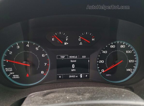 1G1ZG5ST8SF139213 2025 CHEVROLET MALIBU Синий Вид щитка приборов