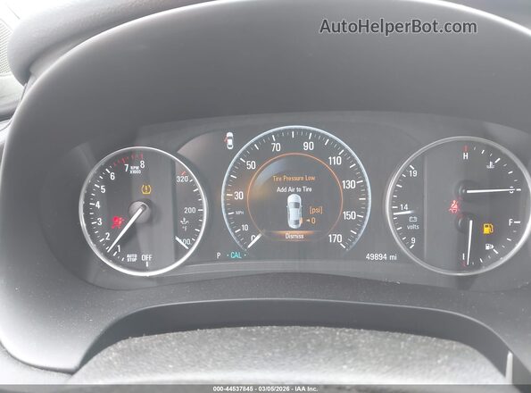 1G4ZP5SS0HU132965 2017 BUICK LACROSSE Серебряный Вид задних сидений