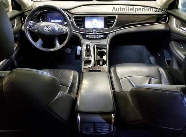 1G4ZP5SS0HU145943 2017 BUICK LACROSSE Серый Вид панели приборов