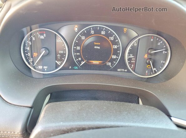 1G4ZP5SS3KU104245 2019 BUICK LACROSSE Red Widok zestawu wskaźników