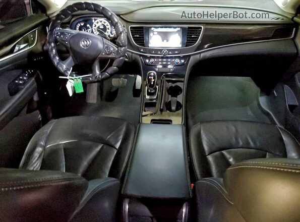 1G4ZP5SSXHU137963 2017 BUICK LACROSSE Черный Вид панели приборов