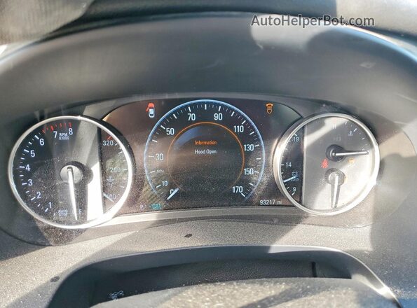 1G4ZP5SSXHU148607 2017 BUICK LACROSSE Серебряный Вид щитка приборов