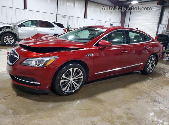 1G4ZR5SS8HU138605 2017 BUICK LACROSSE Бордовый Передняя левая четверть