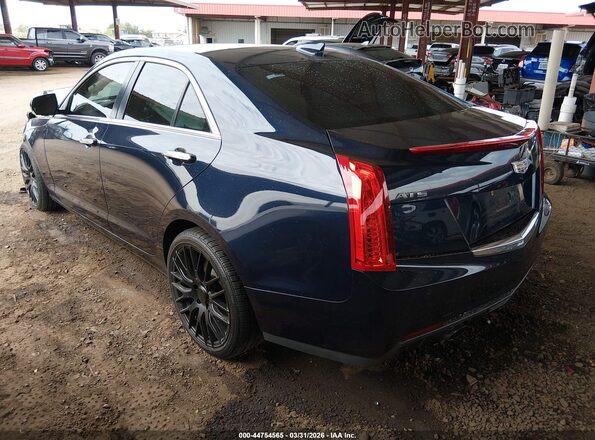 1G6AB5SX7H0182025 2017 CADILLAC ATS Синий Задняя левая четверть