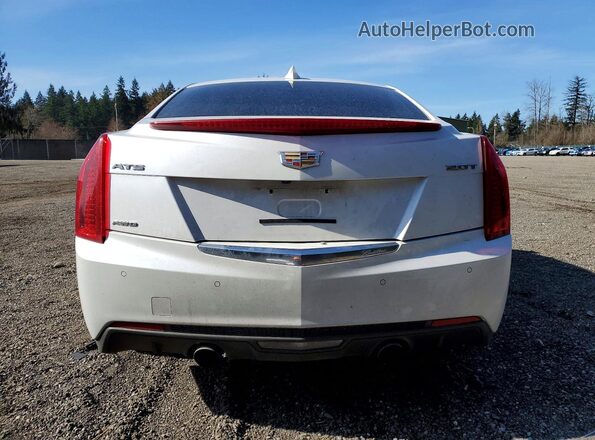 1G6AF5RX3J0165738 2018 CADILLAC ATS White Widok z tyłu