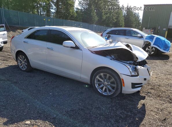 1G6AF5RX3J0165738 2018 CADILLAC ATS White Przód prawy