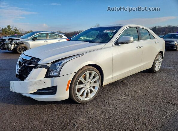 1G6AF5RX7J0106501 2018 CADILLAC ATS White Przód lewy
