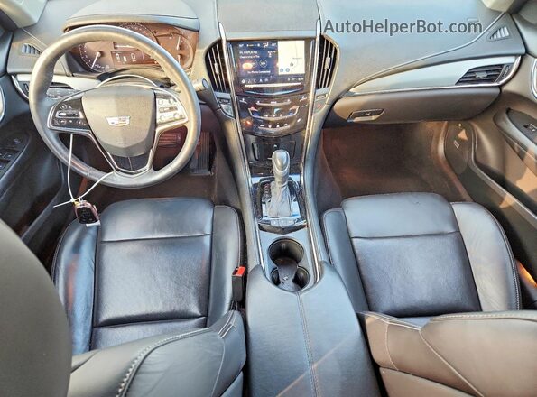1G6AF5RX7J0106501 2018 CADILLAC ATS White Widok deski rozdzielczej
