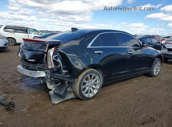 1G6AF5SX4J0140731 2018 CADILLAC ATS Black Tył prawy