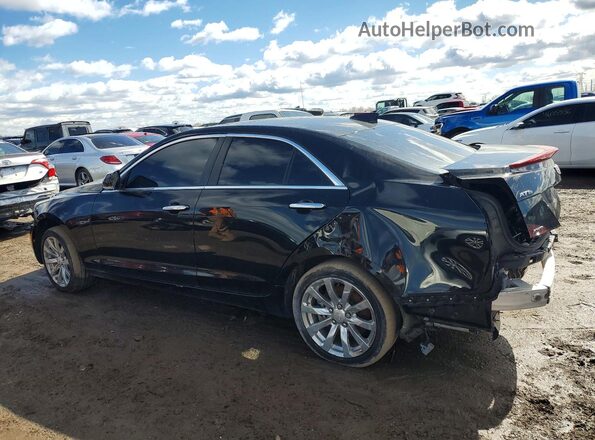 1G6AF5SX4J0140731 2018 CADILLAC ATS Black Tył lewy