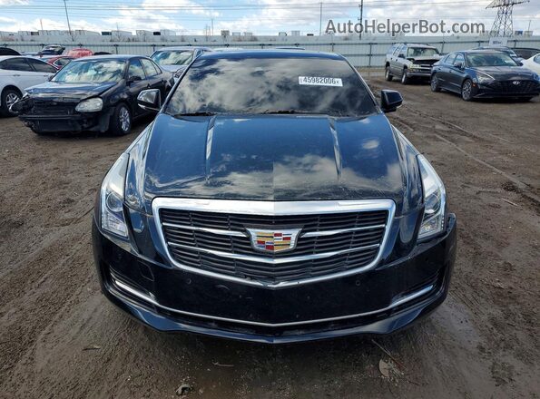 1G6AF5SX4J0140731 2018 CADILLAC ATS Black Widok z przodu