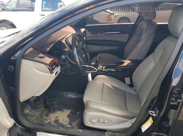 1G6AF5SX4J0140731 2018 CADILLAC ATS Black Widok wnętrza z przodu