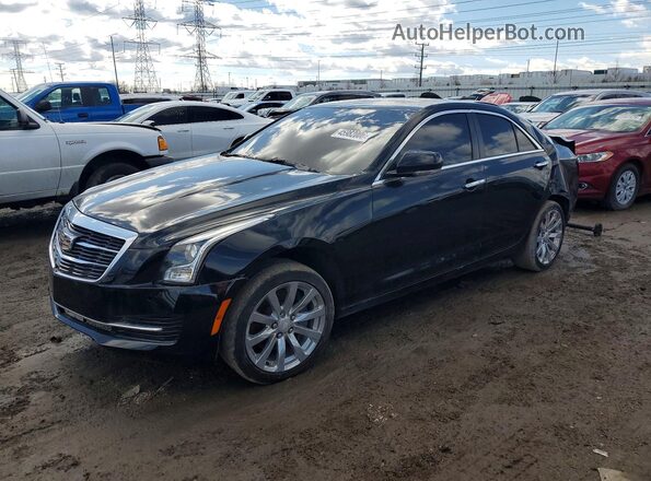 1G6AF5SX4J0140731 2018 CADILLAC ATS Black Przód lewy
