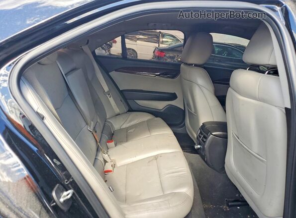 1G6AF5SX4J0140731 2018 CADILLAC ATS Black Widok tylnych siedzeń