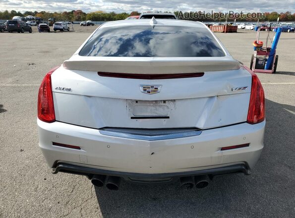 1G6AN1RY3G0111014 2016 CADILLAC ATS-V Silver უკანა ხედი