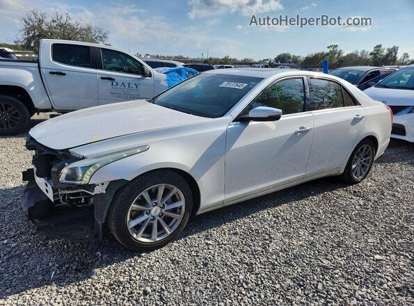 1G6AP5SX5J0138693 2018 CADILLAC CTS Белый Передняя левая четверть