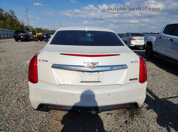 1G6AP5SX5J0138693 2018 CADILLAC CTS Белый Вид сзади