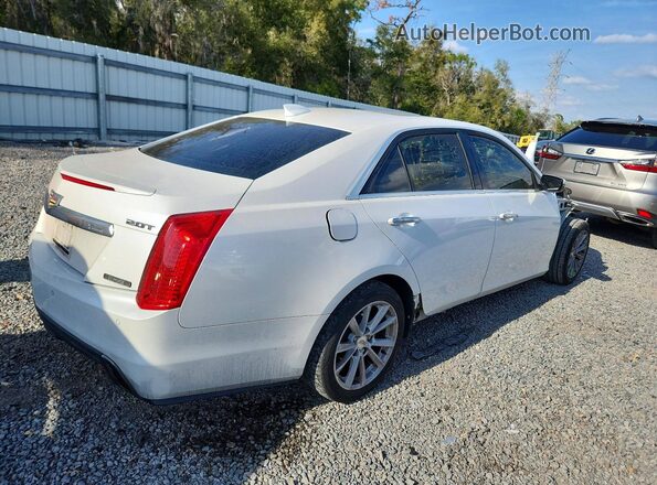 1G6AP5SX5J0138693 2018 CADILLAC CTS Белый Задняя правая четверть