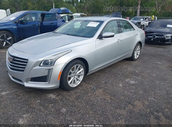 1G6AP5SX8K0106595 2019 CADILLAC CTS Серебряный Передняя левая четверть