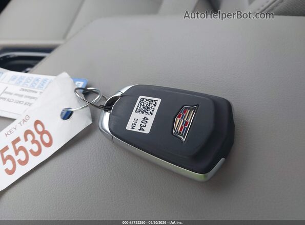 1G6AP5SX8K0106595 2019 CADILLAC CTS Серебряный Вид панели приборов