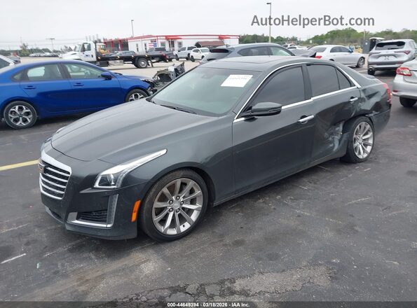 1G6AR5SS8J0185568 2018 CADILLAC CTS Серый Передняя левая четверть