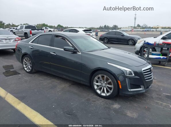 1G6AR5SS8J0185568 2018 CADILLAC CTS Серый Передняя правая четверть
