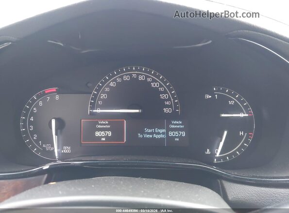 1G6AR5SS8J0185568 2018 CADILLAC CTS Серый Вид задних сидений