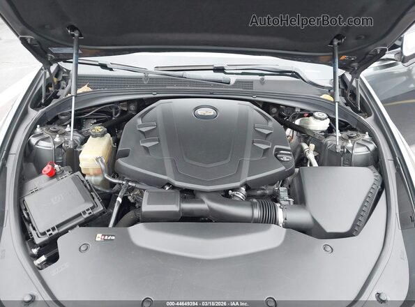 1G6AR5SS8J0185568 2018 CADILLAC CTS Серый Вид сзади