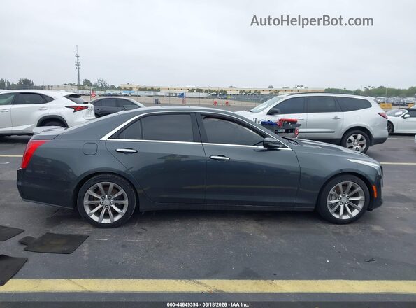 1G6AR5SS8J0185568 2018 CADILLAC CTS Серый Вид задней части салона