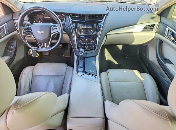 1G6AR5SX3K0144309 2019 CADILLAC CTS Серый Вид панели приборов