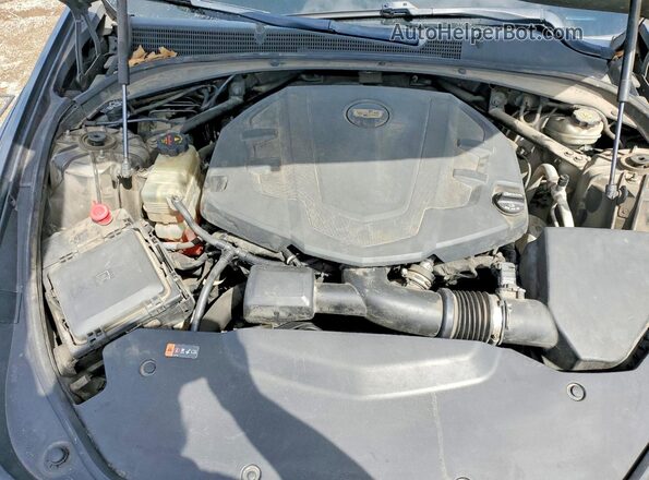 1G6AS5SS8G0118143 2016 CADILLAC CTS Серый Вид задней части салона