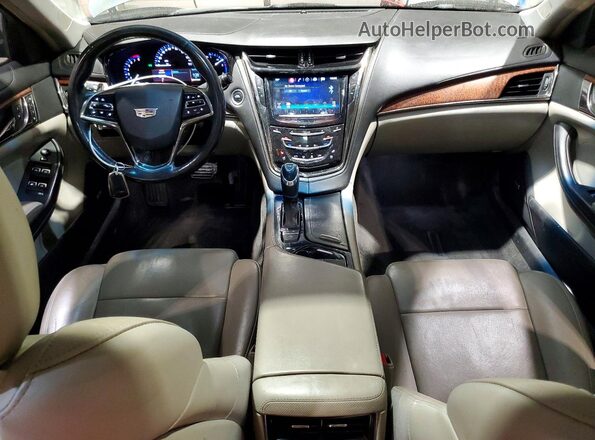 1G6AW5SX0G0118007 2016 CADILLAC CTS Серый Вид панели приборов
