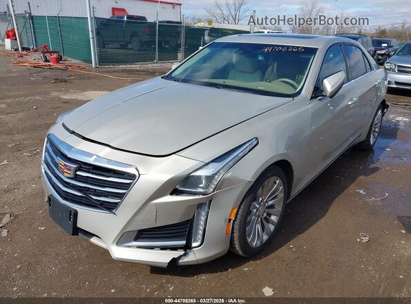 1G6AX5SS3G0110257 2016 CADILLAC CTS Gold Передня ліва чверть