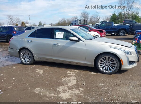 1G6AX5SS3G0110257 2016 CADILLAC CTS Gold Вид задньої частини салону