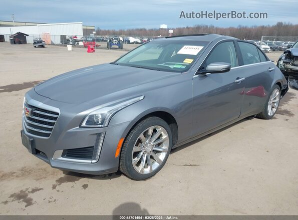 1G6AX5SX8K0130119 2019 CADILLAC CTS Серый Передняя левая четверть