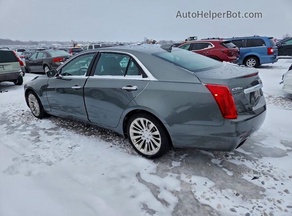 1G6AY5SS0G0134075 2016 CADILLAC CTS Серый Задняя левая четверть